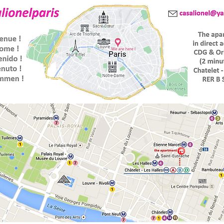 Casalionelparis : Your Home In The Heart Of Paris Exteriör bild